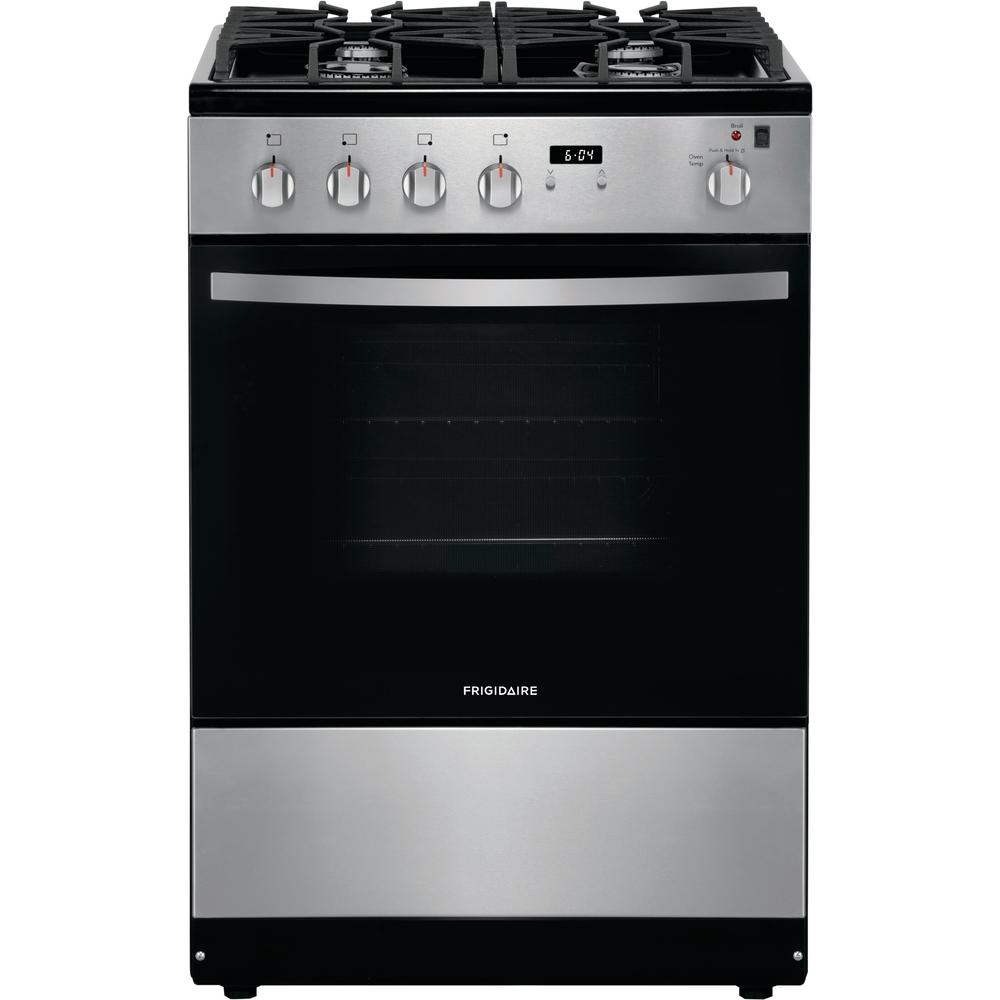 Frigidaire 24-inch Freestanding Gas Range with Ready-Select® Controls