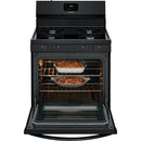 Frigidaire 30-inch Freestanding Gas Range with Even Baking Technology FCRG3015AB IMAGE 7