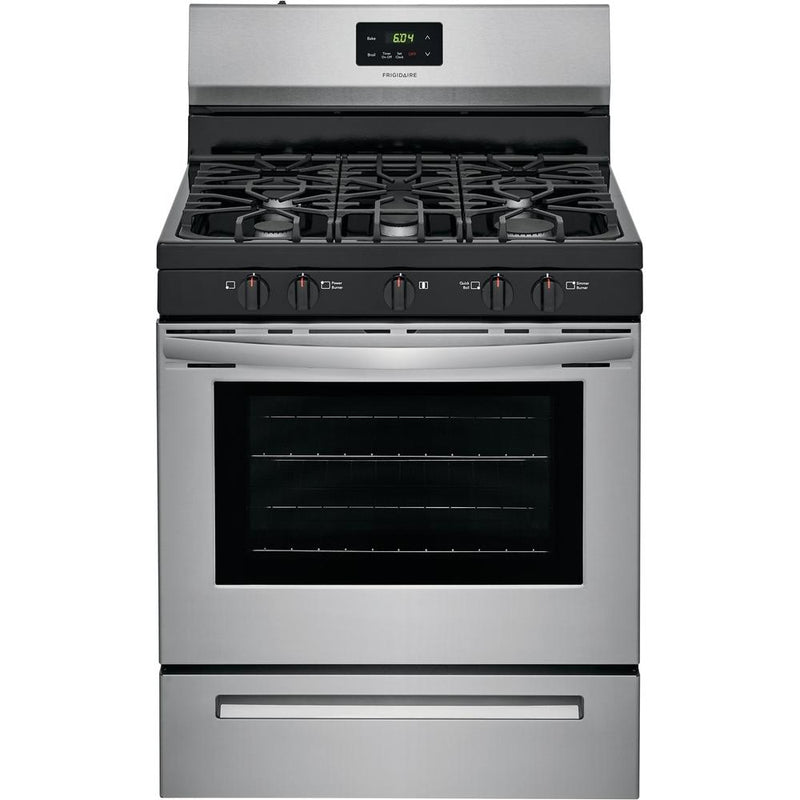 Frigidaire 30-inch Freestanding Gas Range with Even Baking Technology FCRG3052AS IMAGE 1