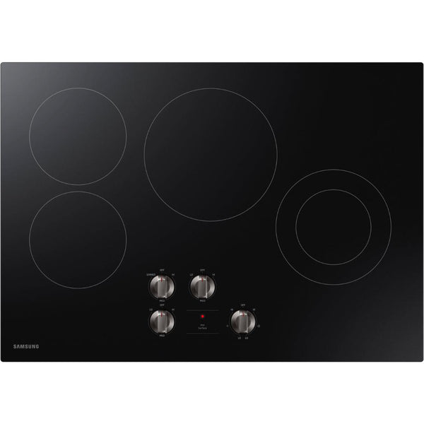  Samsung 30-inch Built-in Electric Cooktop with Hot Surface Indicator NZ30R5330RK/AA IMAGE 1