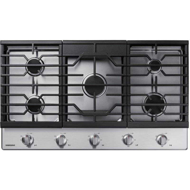  Samsung 36-inch Built-in Gas Cooktop NA36R5310FS/AA IMAGE 1