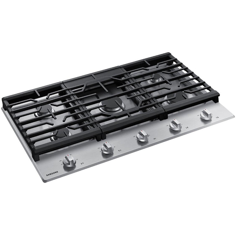  Samsung 36-inch Built-in Gas Cooktop NA36R5310FS/AA IMAGE 3