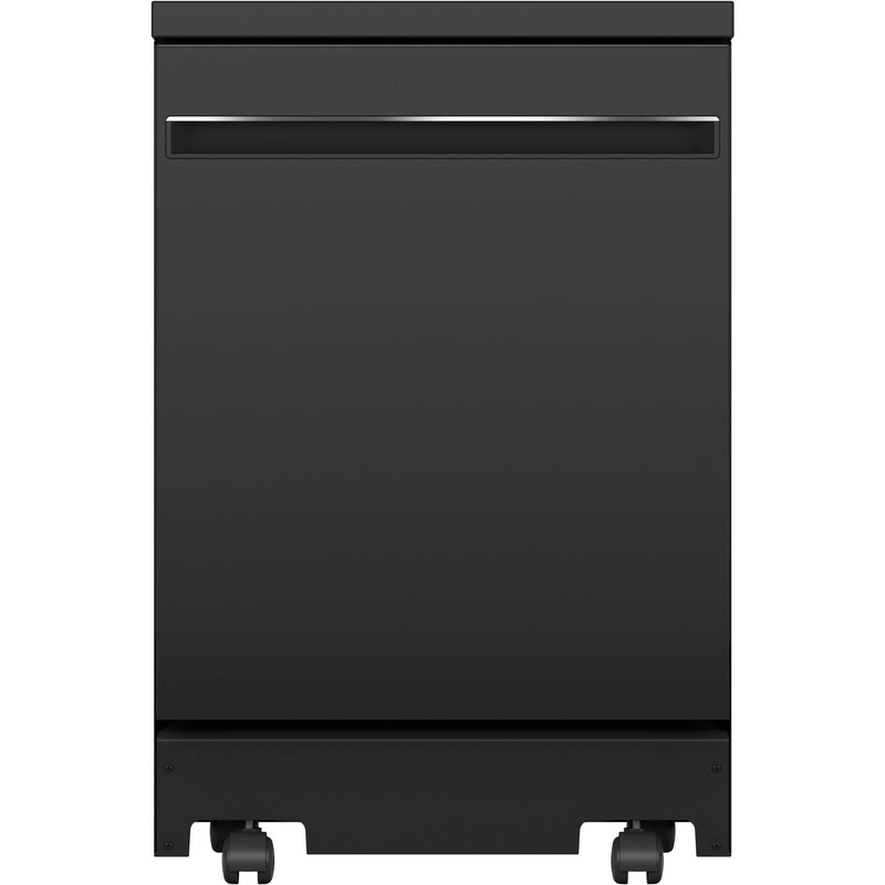 GE 24-inch Portable Dishwasher with Sanitize Option GPT225SGLBB IMAGE 1