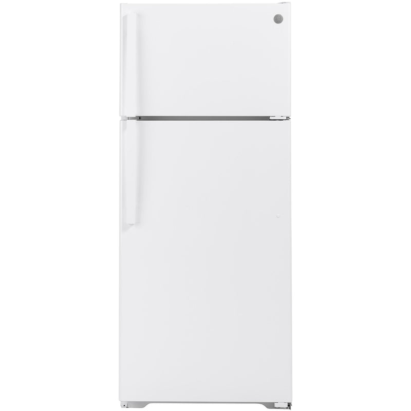 GE 28-inch, 17.5 cu. ft. Top Freezer Refrigerator GTS18HGNRWW IMAGE 1