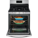 Frigidaire Gallery 30-inch Freestanding Gas Range with 5 Sealed Burners GCRG3038AF IMAGE 3