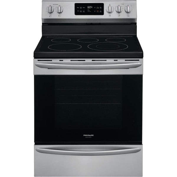 Frigidaire Gallery 30-inch Freestanding Electric Range with Even Baking Technology GCRE3038AF IMAGE 1