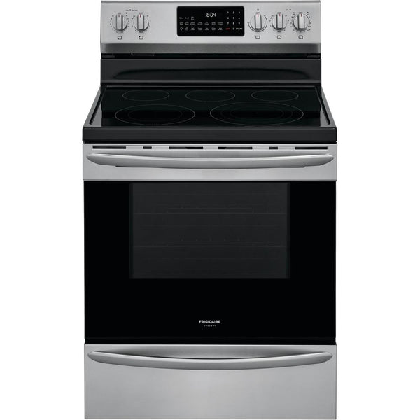 Frigidaire Gallery 30-inch Freestanding Electric Range with Even Baking Technology GCRE3060AF IMAGE 1