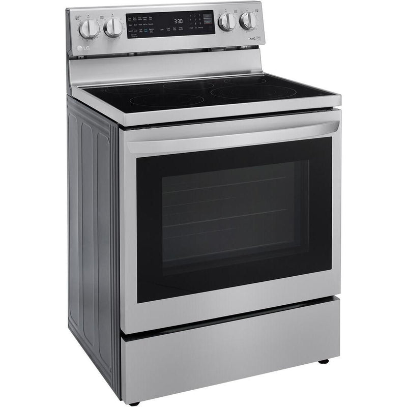 LG 30-inch, 6.3 cu.ft. Freestanding Electric Range with Wi-Fi Connectivity LREL6325F IMAGE 5