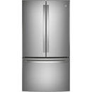 GE Profile 36-inch, 23.1 cu. ft. Counter-Depth French 3-Door Refrigerator with Interior Ice Maker PWE23KYNFS IMAGE 1