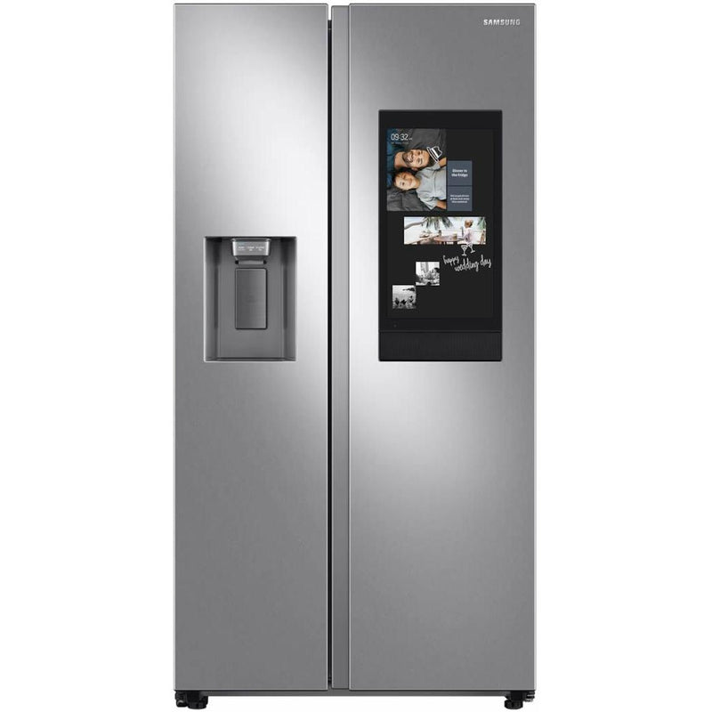  Samsung 36-inch, 21.5 cu.ft. Counter-Depth Side-by-Side Refrigerator with Family Hub™ RS22T5561SR/AA IMAGE 1