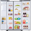  Samsung 36-inch, 22 cu.ft. Counter-Depth Side-by-Side Refrigerator with External Water and Ice Dispensing System RS22T5201SR/AA IMAGE 2