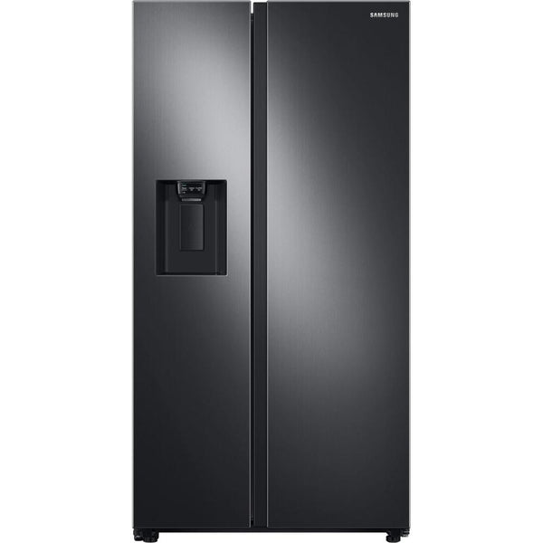  Samsung 36-inch, 27.4 cu.ft. Freestanding Side-by-Side Refrigerator with External Water and Ice Dispensing System RS27T5200SG/AA IMAGE 1