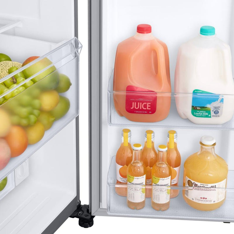  Samsung 36-inch, 27.4 cu.ft. Freestanding Side-by-Side Refrigerator with External Water and Ice Dispensing System RS27T5200SR/AA IMAGE 7