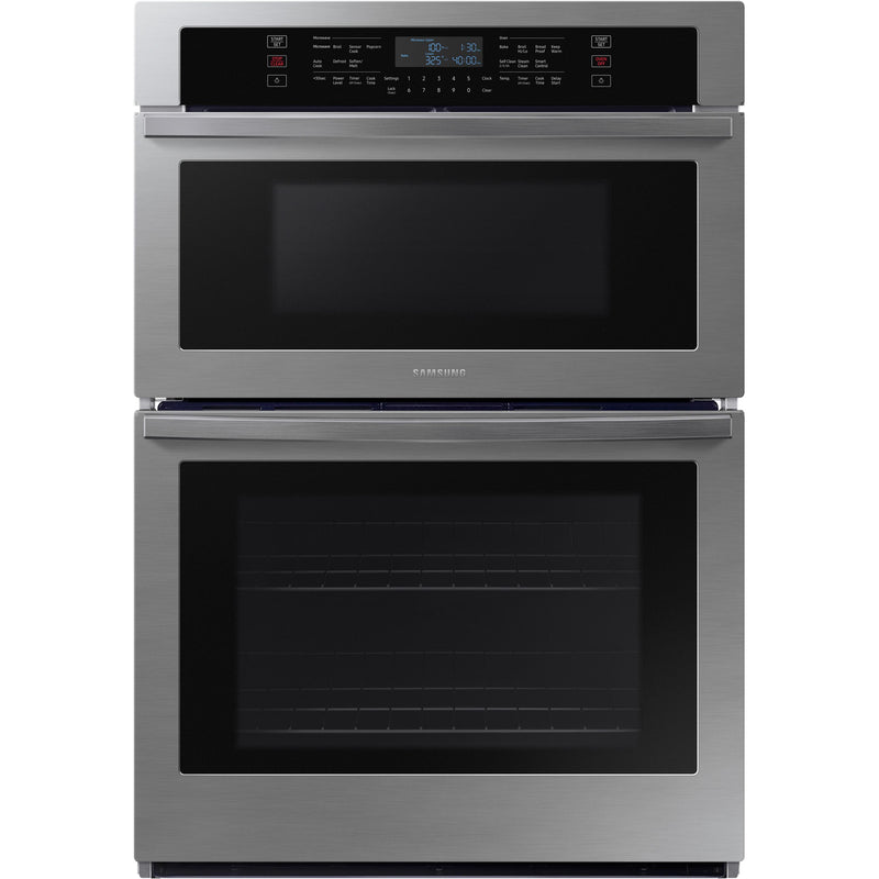  Samsung 30-inch, 7.0 cu.ft. Built-in Combination Oven with Wi-Fi Connectivity NQ70T5511DS/AA IMAGE 1