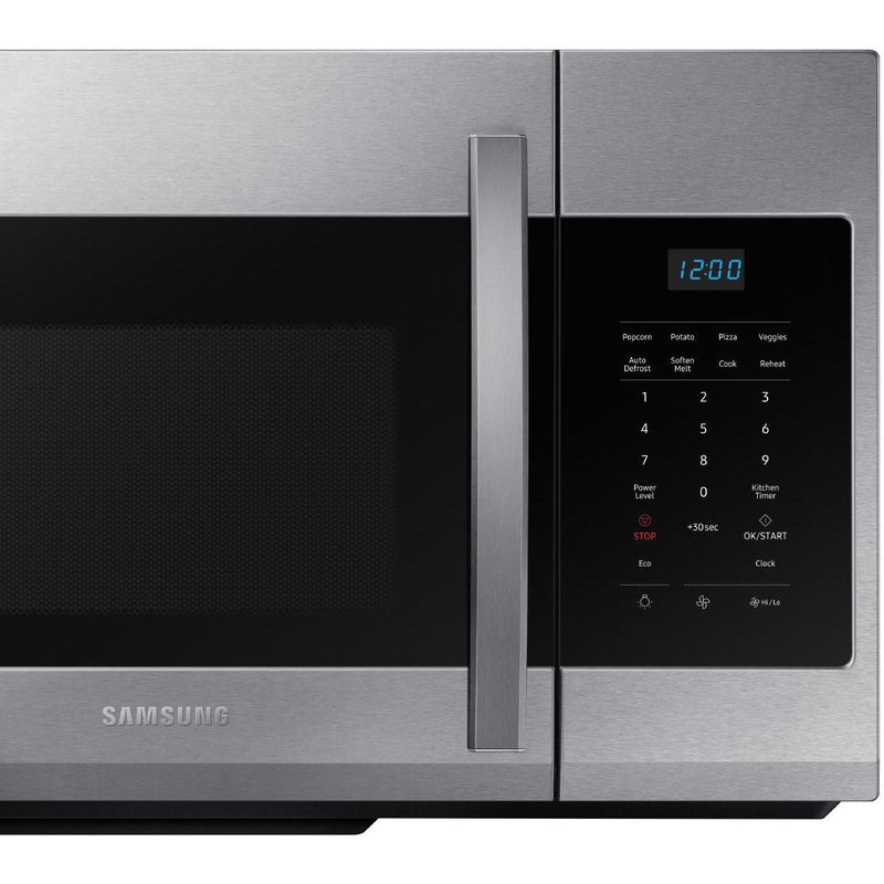  Samsung 30-inch, 1.7 cu.ft. Over-the-Range Microwave Oven with LED Display ME17R7021ES/AA IMAGE 8