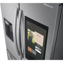  Samsung 36-inch, 27 cu.ft. French 3-Door Refrigerator with Family Hub™ RF27T5501SR/AA IMAGE 5