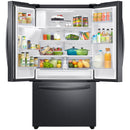  Samsung 36-inch, 27 cu.ft. French 3-Door Refrigerator with Water and Ice dispenser System RF27T5201SG/AA IMAGE 3