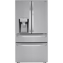 LG 23 cu. ft. Counter-Depth French 4-Door Refrigerator with Craft Ice™ Maker LRMDC2306S IMAGE 1