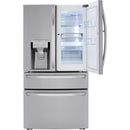 LG 23 cu. ft. Counter-Depth French 4-Door Refrigerator with Craft Ice™ Maker LRMDC2306S IMAGE 3