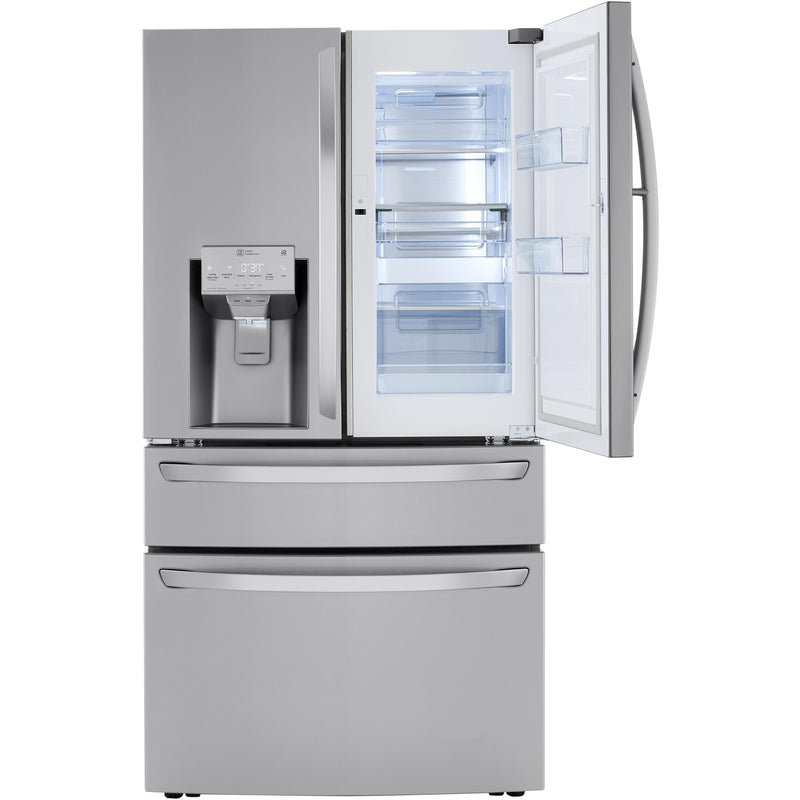 LG 23 cu. ft. Counter-Depth French 4-Door Refrigerator with Craft Ice™ Maker LRMDC2306S IMAGE 3