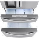 LG 23 cu. ft. Counter-Depth French 4-Door Refrigerator with Craft Ice™ Maker LRMDC2306S IMAGE 5