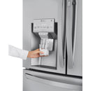 LG 23 cu. ft. Counter-Depth French 4-Door Refrigerator with Craft Ice™ Maker LRMDC2306S IMAGE 6
