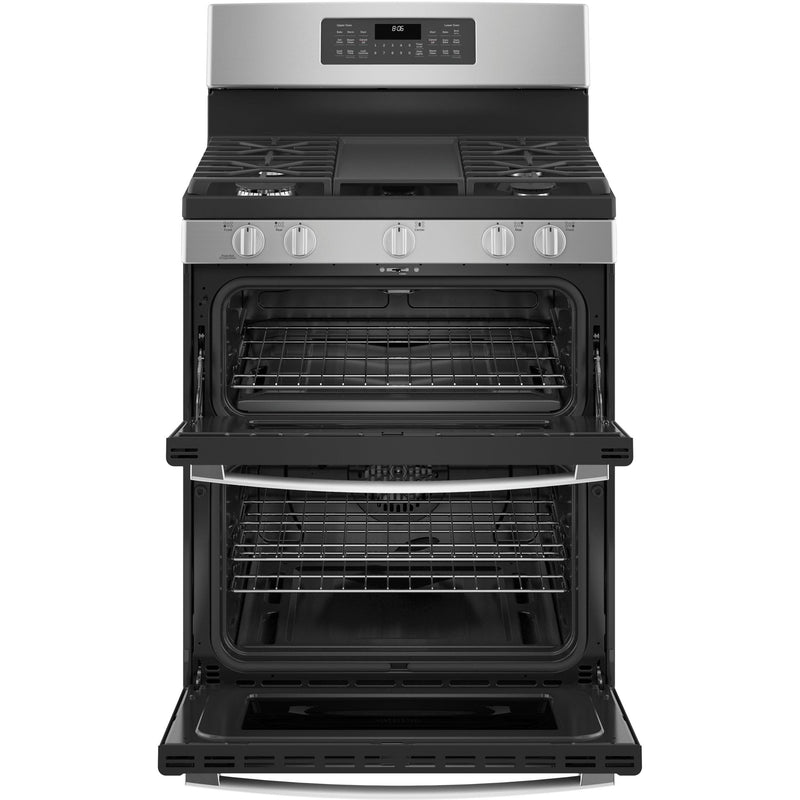 GE 30-inch Freestanding Gas Range with Convection Technology JGBS86SPSS IMAGE 2