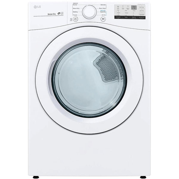 LG 7.4 cu.ft. Gas Dryer with SmartDiagnosis™ DLG3401W IMAGE 1