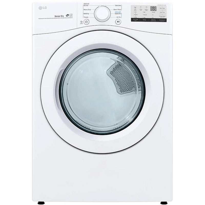 LG 7.4 cu.ft. Gas Dryer with SmartDiagnosis™ DLG3401W IMAGE 1
