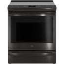 GE Profile 30-inch Slide-In Electric Range with Convection PSS93BPTS IMAGE 1