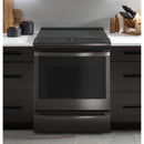 GE Profile 30-inch Slide-In Electric Range with Convection PSS93BPTS IMAGE 5