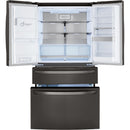 LG 30 cu. ft. French 4-Door Refrigerator with Craft Ice™ Maker LRMDS3006D IMAGE 2