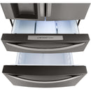 LG 30 cu. ft. French 4-Door Refrigerator with Craft Ice™ Maker LRMDS3006D IMAGE 6