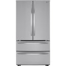 LG 23 cu. ft. Counter-Depth French 4-Door Refrigerator LMWC23626S IMAGE 1