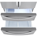  LG 23 cu. ft. Counter-Depth French 4-Door Refrigerator LMWC23626S IMAGE 4