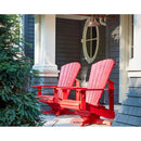 C.R. Plastic Products Generation C01-18-19 Classic Adirondack - Slate/Light Grey IMAGE 2