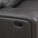 Kian USA Leather Look Recliner 10480-1PBPR IMAGE 2