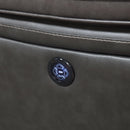 Kian USA Power Leather Look Recliner 10580-1PBPR IMAGE 3