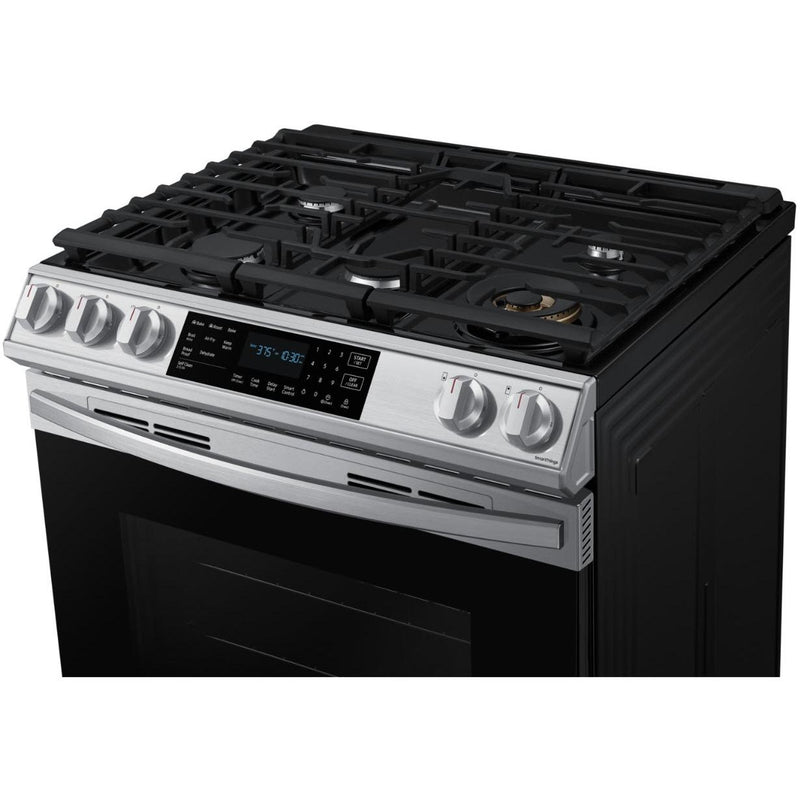  Samsung 30-inch Slide-in Gas Range with Wi-Fi Connect NX60T8511SS/AA IMAGE 9