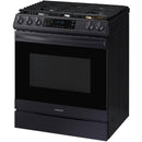  Samsung 30-inch Slide-in Gas Range with Wi-Fi Technology NX60T8511SG/AA IMAGE 3