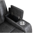 Kian USA Power Leather Look Recliner 12180-1PBPR IMAGE 3