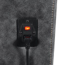 Kian USA Power Leather Look Recliner 12180-1PBPR IMAGE 4