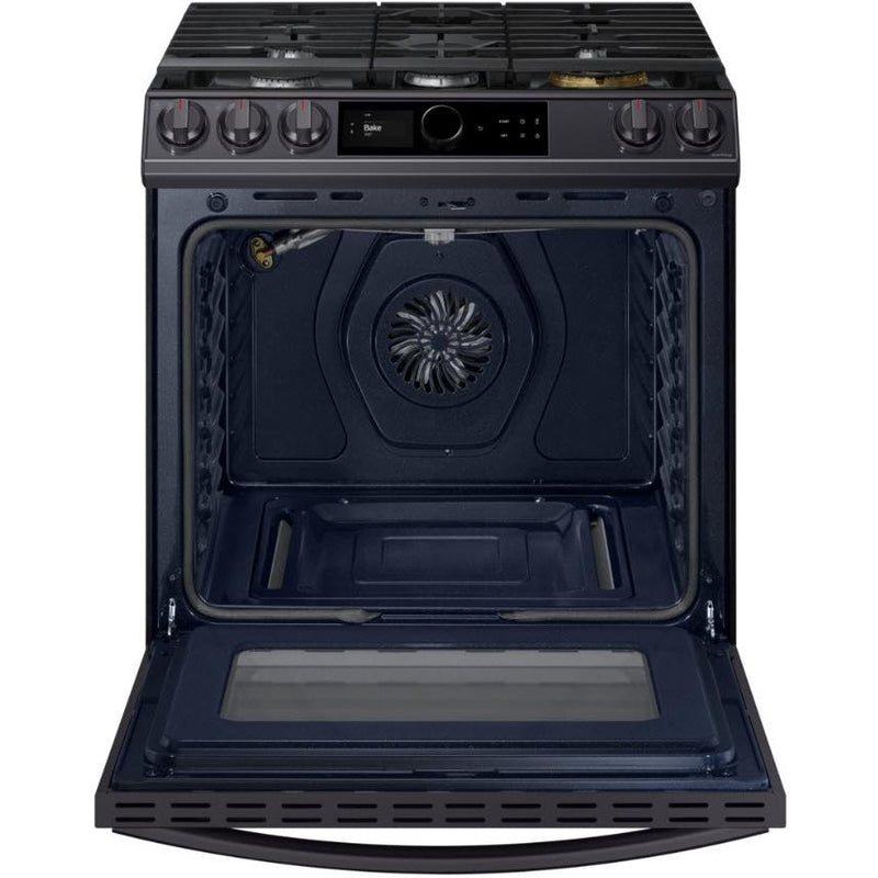  Samsung 30-inch Slide-in Gas Range with Wi-Fi Technology NX60T8711SG/AA IMAGE 4