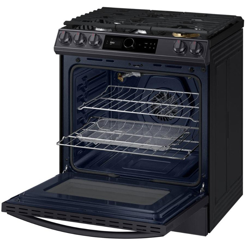  Samsung 30-inch Slide-in Gas Range with Wi-Fi Technology NX60T8711SG/AA IMAGE 7