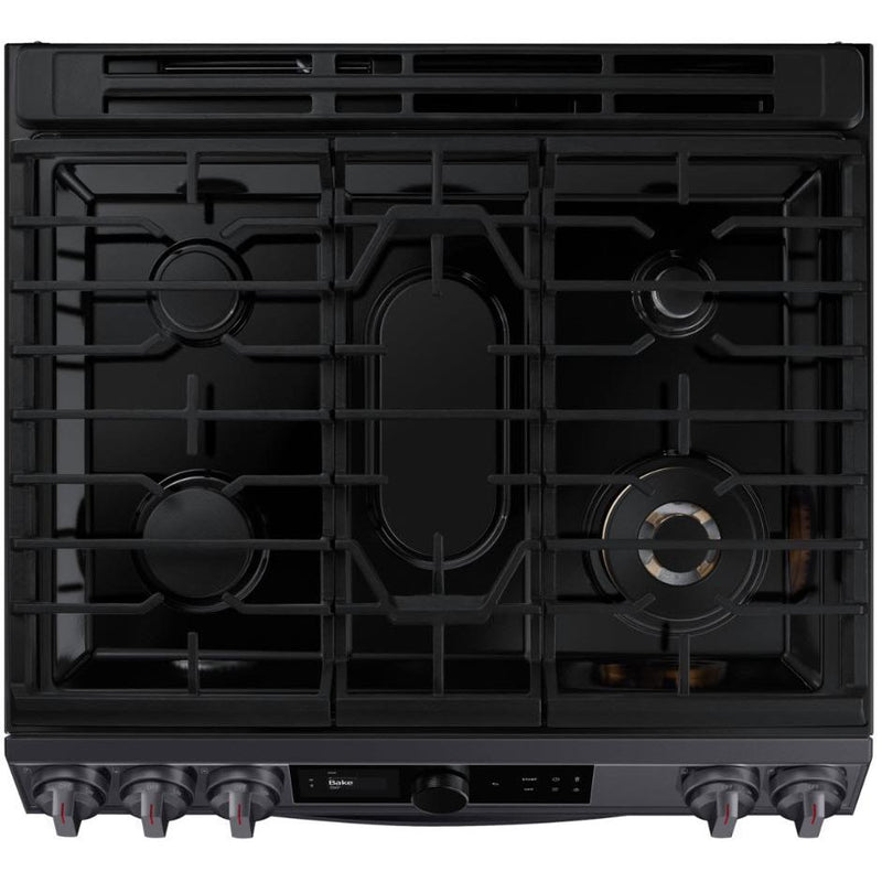  Samsung 30-inch Slide-in Gas Range with Wi-Fi Technology NX60T8711SG/AA IMAGE 8