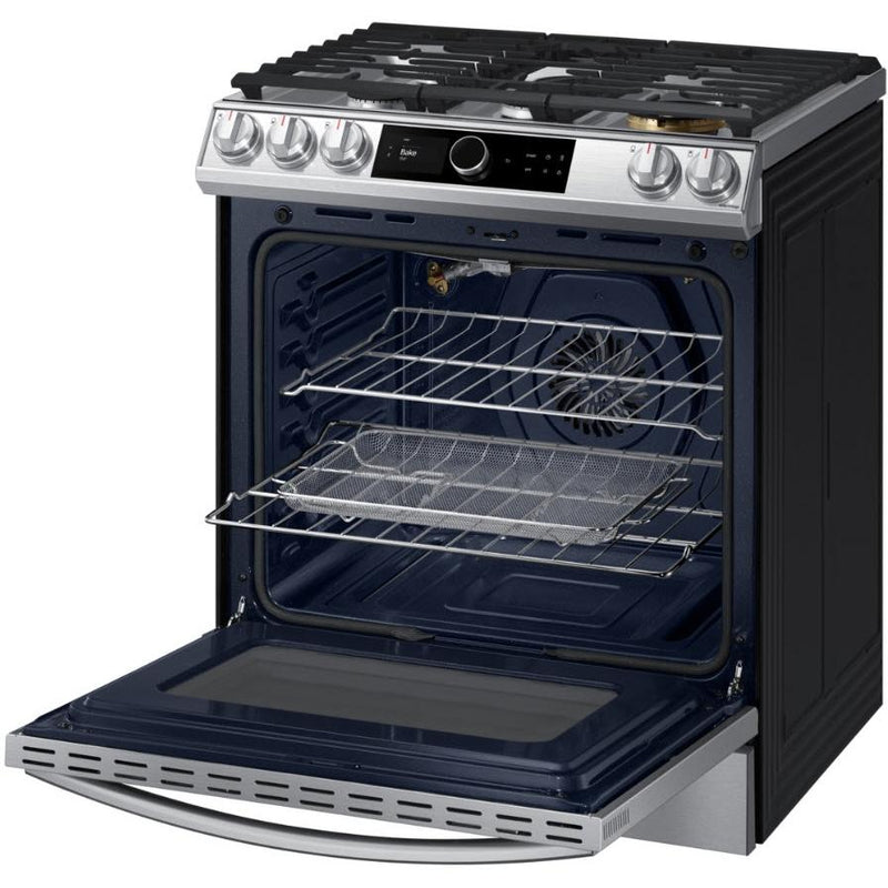  Samsung 30-inch Slide-in Gas Range with Wi-Fi Technology NX60T8711SS/AA IMAGE 7