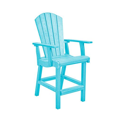 C.R. Plastic Products Outdoor Seating Dining Chairs C28-11 IMAGE 1