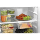 GE 33-inch, 21.9 cu. ft. Top Freezer Refrigerator with edge-to-edge glass shelves GTE22JTNRWW IMAGE 5
