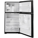  GE 33-inch, 21.9 cu. ft. Top Freezer Refrigerator with icemaker GIE22JTNRBB IMAGE 2
