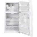  GE 33-inch, 21.9 cu. ft. Top Freezer Refrigerator with icemaker GIE22JTNRWW IMAGE 2